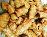 Hình bước làm 1 của món Ruột heo xào sả ớt(món chay)