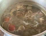 A picture of step 1 of Deghi Mutton Karahi.