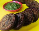अळूवडी (aloo wadi recipe in marathi) रेसिपी स्टेप 13 फोटो 