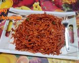 वेज चाउमीन (Veg Chowmein recipe in hindi) रेसिपी चरण 5 फोटो
