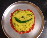 இதய வடிவில்,*ரவா கிச்சடி*(rava kichdi recipe in tamil) ரெசிபி ஸ்டேப் 8 புகைப்படம்