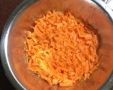 A picture of step 1 of Carrot Kheer.
