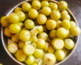 A picture of step 1 of Amla chutney (dry Amla chutney).