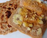 ड्राई फ्रूट बनाना बूँदी पराठा (dry fruits banana boondi paratha recipe in Hindi) रेसिपी चरण 6 फोटो