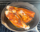 A picture of step 3 of Blackened Cod - Grilled.