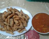Foto langkah ke 6 dari resep Gurame Goreng Tepung Saus Asam Manis.