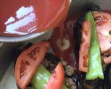 A picture of step 10 of Karniyarik (Stuffed eggplant).