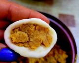 A picture of step 4 of Dudh Pitha.