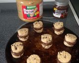 A picture of step 1 of Simple Peanut Butter Chocolate Chip Cookie Sandwich.