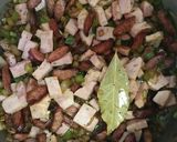 A picture of step 4 of T' Jim's New Orleans Red Beans & Rice.