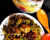ট্রাডিশনাল মিক্সড সব্জী চিকেন পোলাও (mixed sabji chicken pulao recipe in Bengali) রেসিপির ধাপ 9 ছবি
