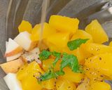 A picture of step 6 of 🎃 Boiled Pumpkin Apple Salad | Light & Refreshing Fusion 🥗🍎.