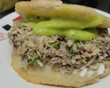 Foto del paso 10 de la receta: Mi versión de arepa reina pepiada🫓🥑🍗