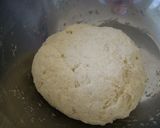 A picture of step 2 of Healthy Crispy Pizza with Okara.