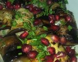 صورة لخطوة 3 من وصفة باذنجان بحشوه باذنجان ودبس الرمان 🍆🍆