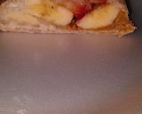 A picture of step 4 of Nikki's Fruit burrito.