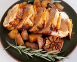 Foto del paso 11 de la receta: Pollo relleno con salsa de granada