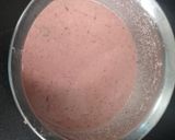 A picture of step 1 of Beetroot suji oats chilla.