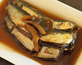 A picture of step 4 of Soft to the Bone Using a Pressure Cooker--Sardines with Umeboshi.