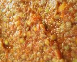 A picture of step 7 of Spaghetti with "Meat" Sauce.