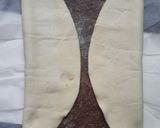 Une image de l'étape 3 de Petit cœur de palmier au chocolat.