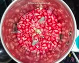 A picture of step 1 of Pomegranate Ice Cream.