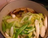 A picture of step 3 of Easy on the Stomach! Soy Milk Hot Pot for a Late Night Dinner.