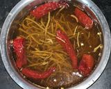 A picture of step 1 of Panchkuta (Every Marwadi’s Favorite).