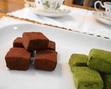 A picture of step 4 of Simple Not-Too-Sweet Chocolate Truffles.