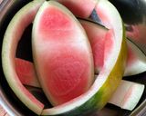 Hình bước làm 1 của món Canh Vỏ Dưa Hấu Đậu Hủ & Ruốc Khô