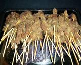 Foto langkah ke 6 dari resep Sate Kuah Kacang (Kuahnya Super Enak).