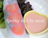 A picture of step 4 of Cabbage Omelette & Pink Yogurt Sauce.