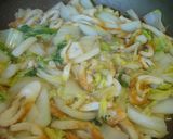 A picture of step 1 of Rice Bowl with Egg and Chinese Cabbage.