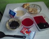 Foto del paso 1 de la receta: Postre multicolores