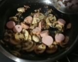 Foto langkah ke 3 dari resep Rigatoni Creamy Mushroom Garlic.