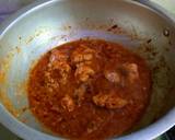 Karahi style alu matr chicken ka salen recipe step 8 photo