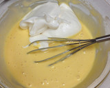 A picture of step 9 of Fragrant Butter Chiffon Cake with Caramelized Apples.