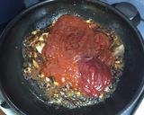 A picture of step 4 of Onion Spageti.