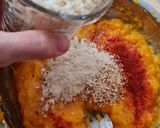 Foto del paso 3 de la receta: Pastel salado de calabaza 🥧 Torta salada de zapallo 🎃