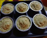 A picture of step 2 of Savory Pesto Muffins with a Surprise Center 🐣.