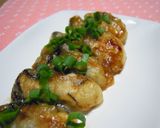 A picture of step 4 of Stir-fried Oysters with Ponzu Sauce.