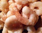 A picture of step 1 of Sig's Prawn and Spinach stuffed Canneloni.