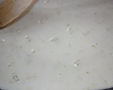 A picture of step 2 of Yummy Fruity Quinoa Porridge 253 cals if recipe followed.