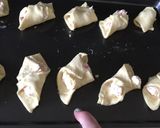 A picture of step 8 of Crab-Filled Crescent Wontons.
