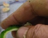 A picture of step 3 of Karela Chips.