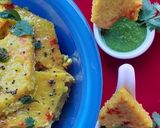 A picture of step 11 of Roti Dhokla.