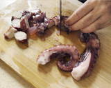 Foto del paso 3 de la receta: Garbanzos con pulpo
