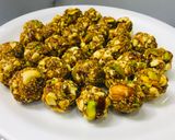 A picture of step 4 of Dry fruits energy balls.