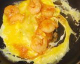 A picture of step 8 of Fluffy Egg and Shrimp Chili Stir-Fry.