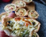 Foto del paso 4 de la receta: Canastitas de zapallito☺️ económicas !
